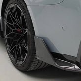 PAKTECHZ Carbon Fiber Side Rear Bumper Side Splitters for BMW M3 G80 / M4 G82